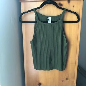 H&M Ribbed Crop Top
